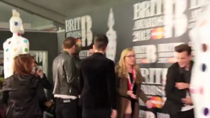 One Direction steal their own Brit Award at the 2013 Winner's Conference