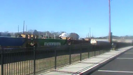 Norfolk Southern stack train southeast through Austell Ga