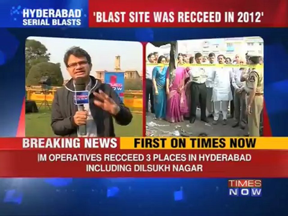 Hyderabad Blasts: Blast site was recce-ed in 2012!