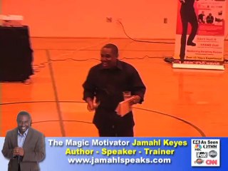 Nationally Recognized Assembly Program speaker Jamahl Keyes.