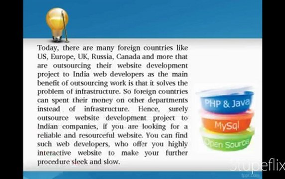 Outsource Your Web Development Services to Web Developers India