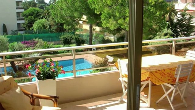 A louer appartement 4 personnes JUAN LES PINS - LE PAVOIS - avec Tennis Piscine proche plages - 55m2