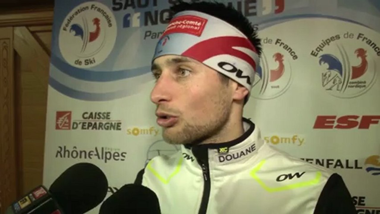 Lamy-Chappuis avant les Mondiaux Nordique - Val di Fiemme