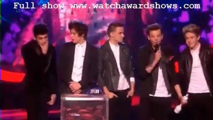 #One Direction Acceptance speech BRITs 2013