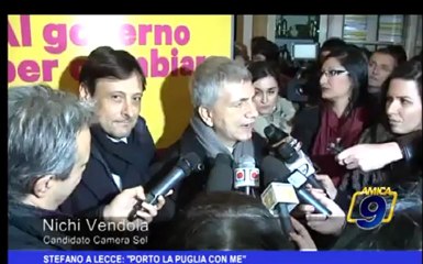 Stefano a Lecce: Porto la Puglia con me