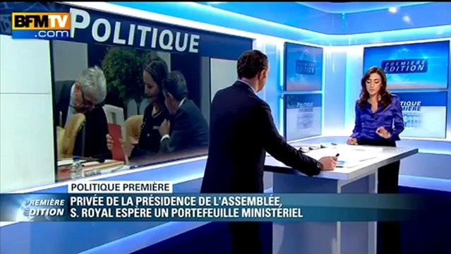 Politique Première : Ségolène Royal espère un portefeuille ministériel - 22/02