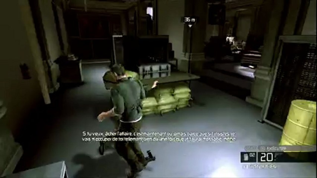 Splinter cell : Conviction - Ou :"Comment rendre les gens gentils."