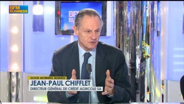 Crédit Agricole : Jean-Paul Chifflet - 22 février - BFM : Good Morning Business