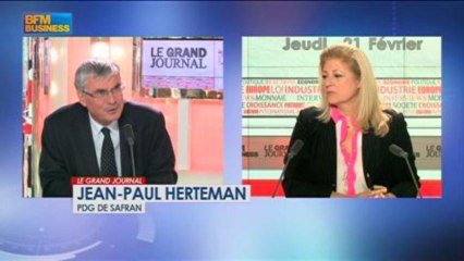 Jean-Paul Herteman, PDG de Safran - 21 février - BFM : Le Grand Journal 4/4