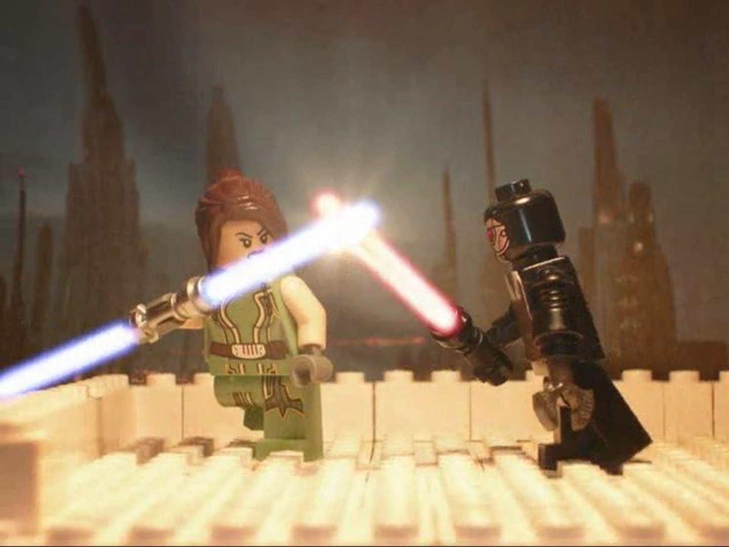 Lego Star Wars The Old Republic lightsabers duel - Vidéo Dailymotion