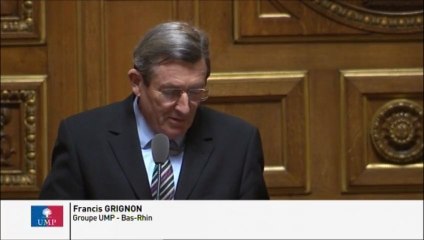 Francis Grignon, Sénateur du Bas-Rhin : Fiscalité de l’aménagement des petites constructions