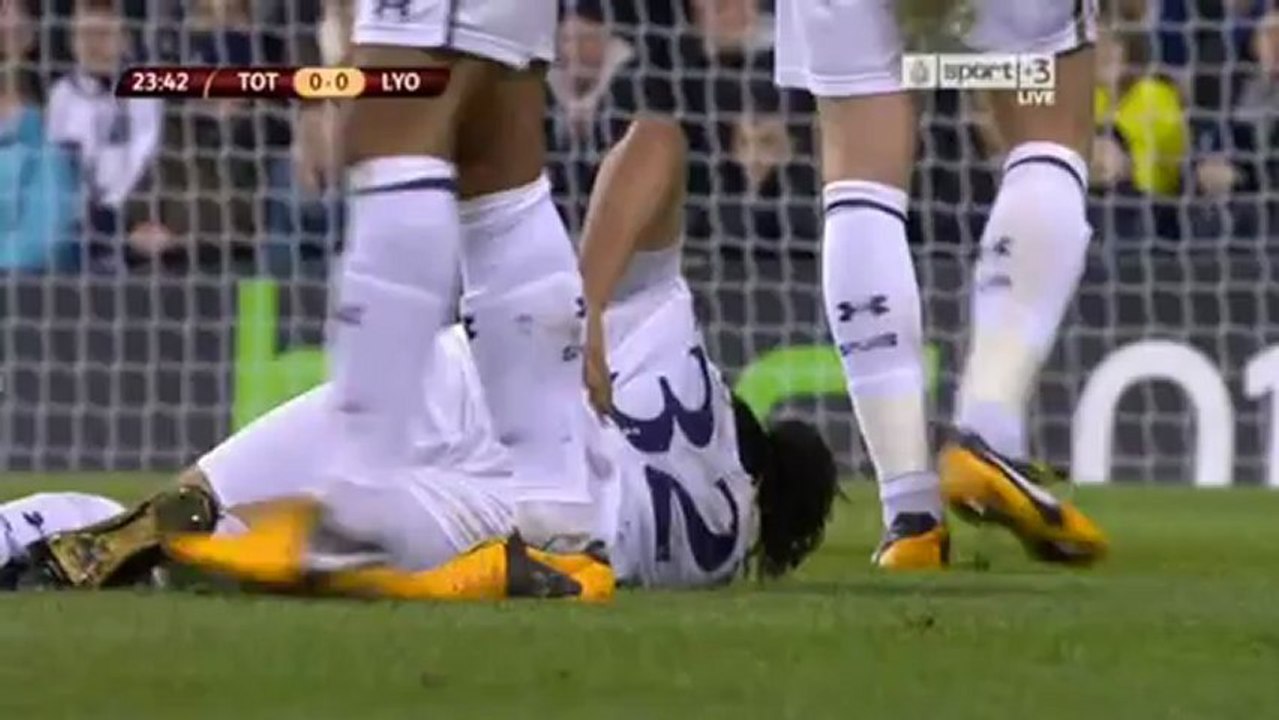 Europa League 2012/2013 - Tottenham vs Lyon - 14/02/2013 - First Half
