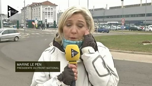 Marine Le Pen : en 2013, nous serons dans le négatif