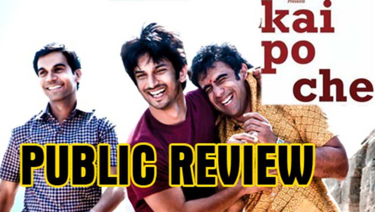 Kai Po Che Public Review [HD]