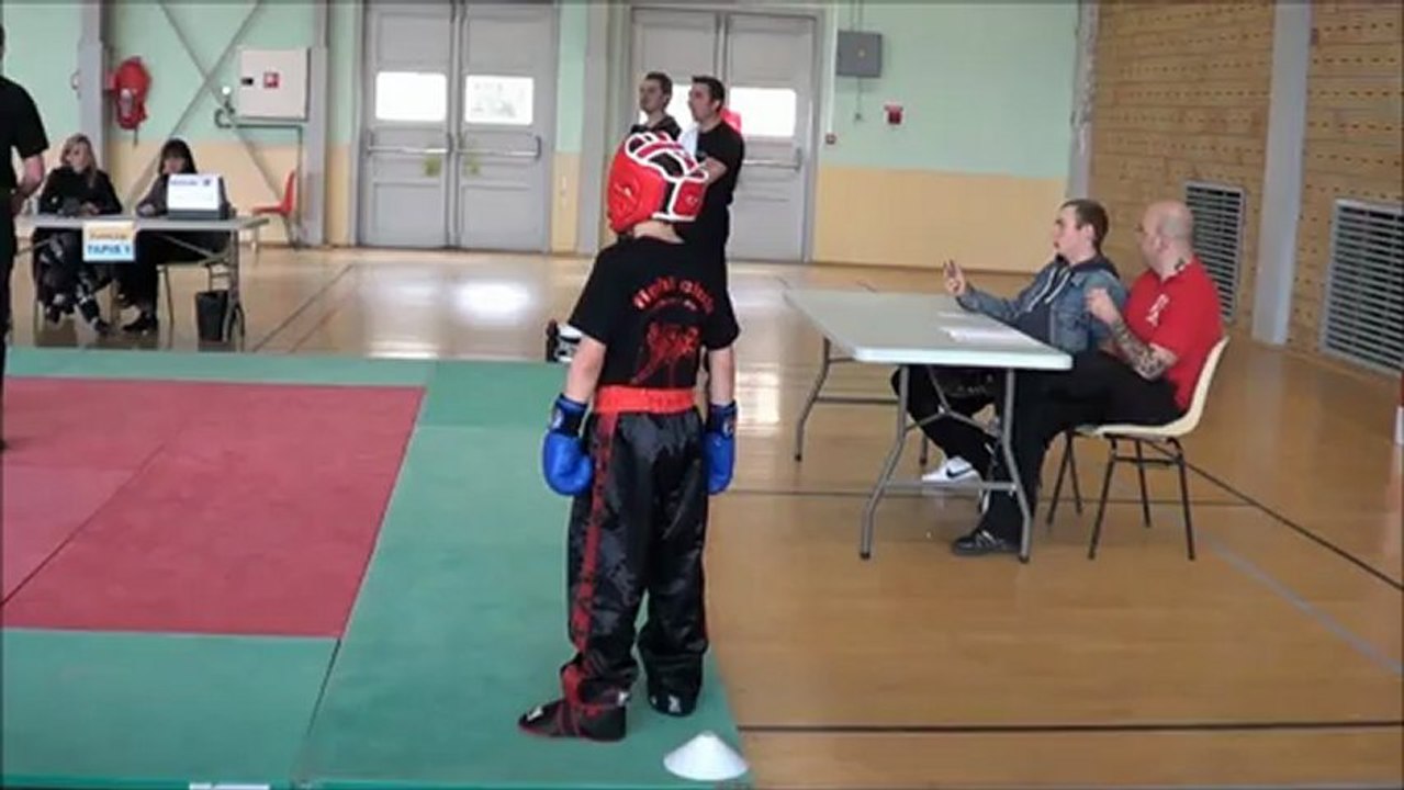 amauri 2em combat Championnat régional de full contact