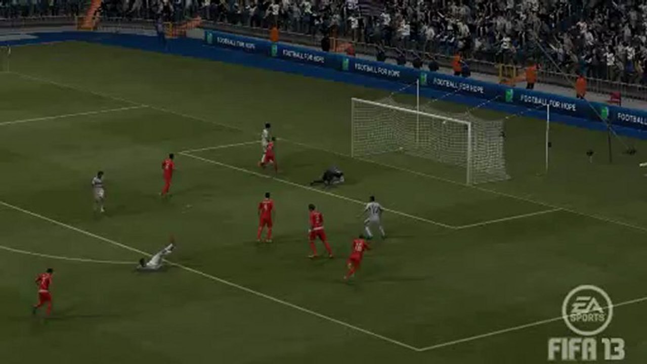 Liga J23 Real Madrid - Seville : But Lewel 2a