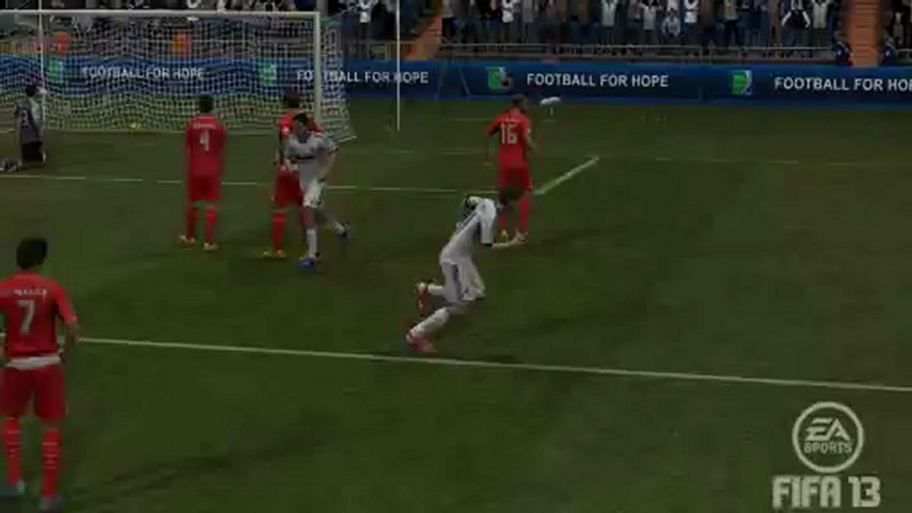 Liga J23 Real Madrid - Seville : But Lewel 2b