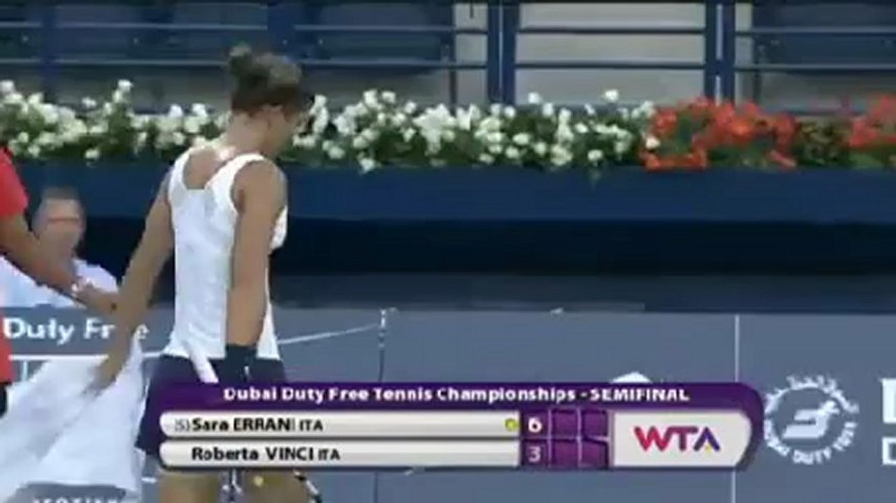 Vinci - Errani - Semifinale WTA Dubai 2013 - Livetennis.it