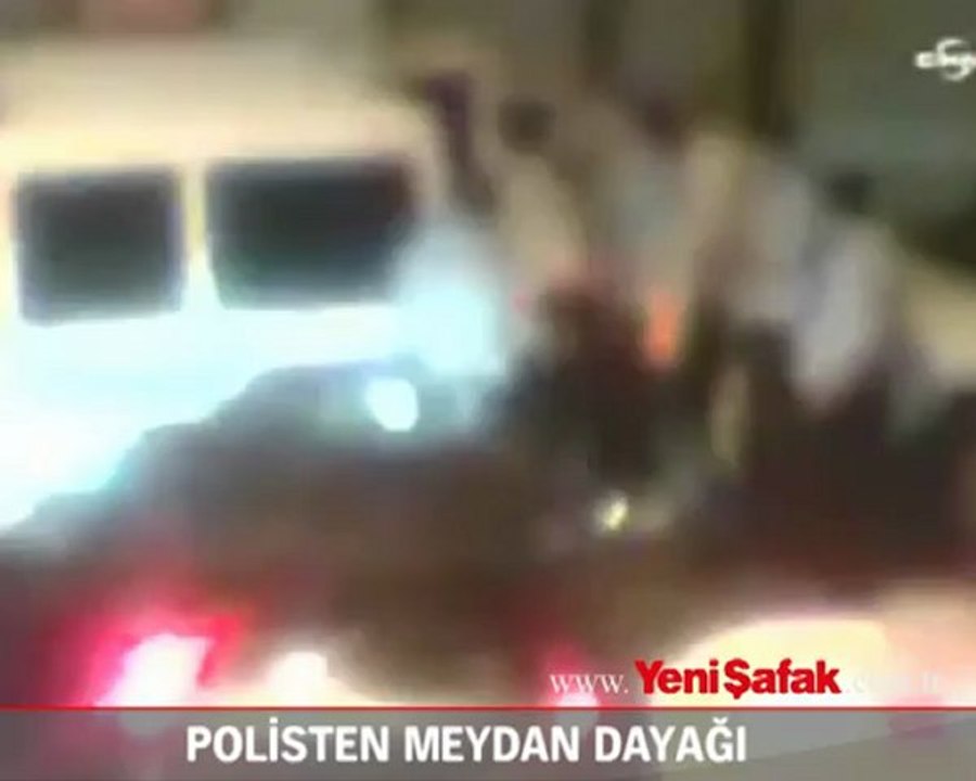 Polisten meydan dayağı