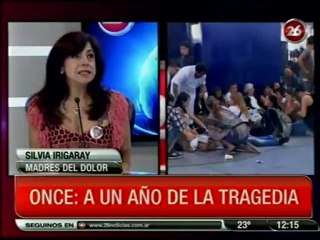 22F tragedia de Once, Silvia Irigaray