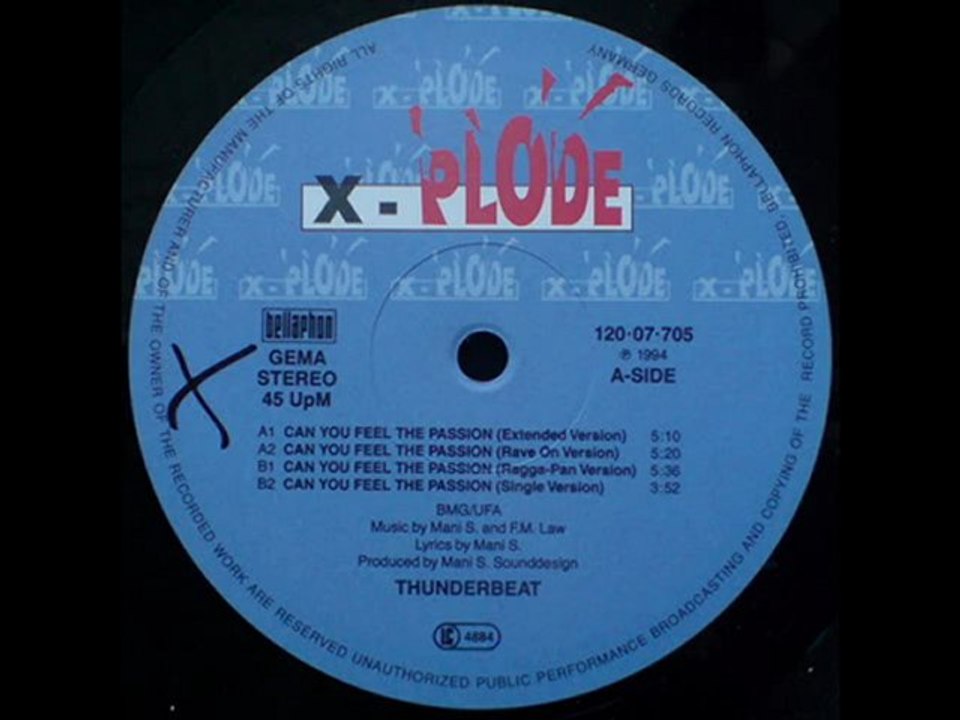 Thunderbeat - Can You Feel The Passion (Extended Version)
