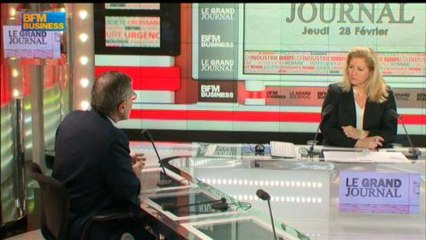 Gérard Mestrallet, président directeur général de GDF SUEZ - 28 février - Le Grand Journal 3/4