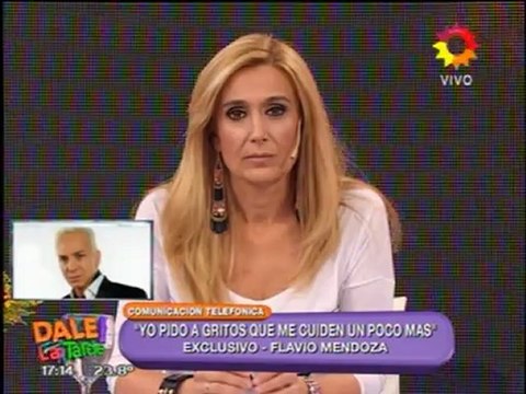 Pronto.com.ar Flavio Mendoza se cruzó con Noelia
