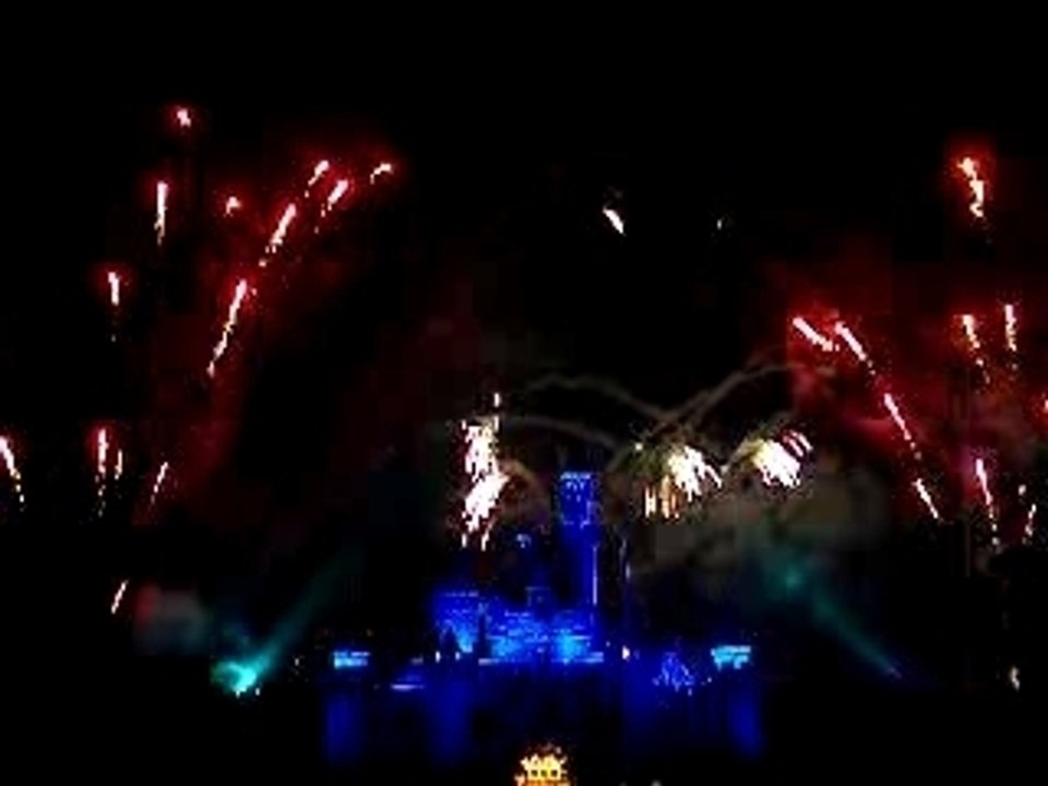 香港ディズニーランド花火