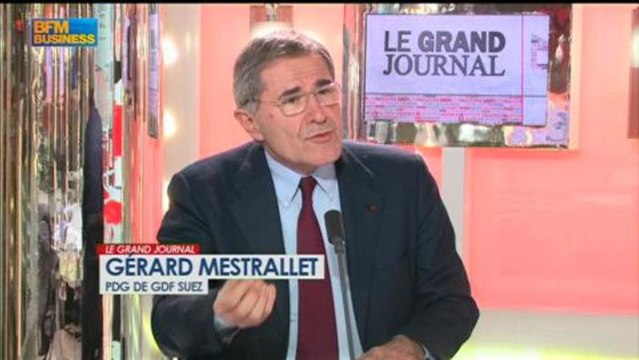Gérard Mestrallet, président directeur général de GDF SUEZ - 28 février - Le Grand Journal 4/4