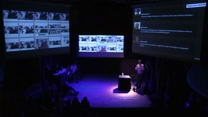 Claude Mussou et Nicolas Hervé (Ina), soirée *di*/zaïn #5 : code(s)+data(s)