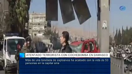 Más de una tonelada de explosivos ha acabado con la vida de 53 personas en la capital siria