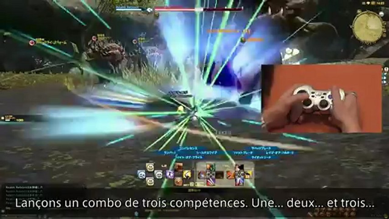 Final Fantasy 14 : A Realm Reborn - Les commandes manette par l'équipe de développement (VF)