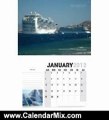 Calendar Review: 2012 Cruise Ship Calendar by Unknown