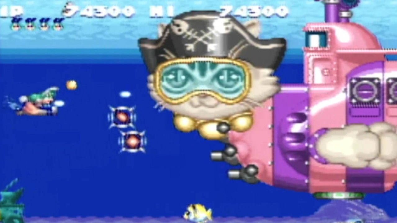 CGR Undertow - GOKUJOU! PARODIUS review for Super Famicom