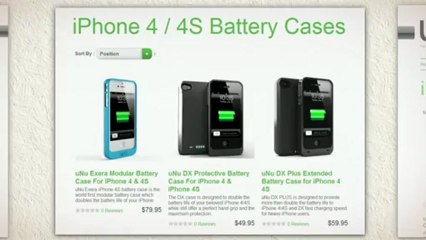 iPhone 4s Battery Cases