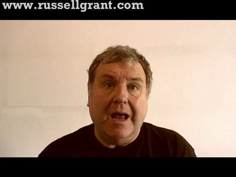 Russell Grant Video Horoscope Aquarius February Saturday 23rd 2013 russellgrant.com