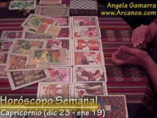 Horoscopo Capricornio del 22 al 28 de marzo 2009 - Tarot