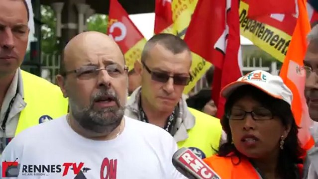 PSA : Conférence de presse de l'inter-syndicale après l'Assemblée Générale des salariés