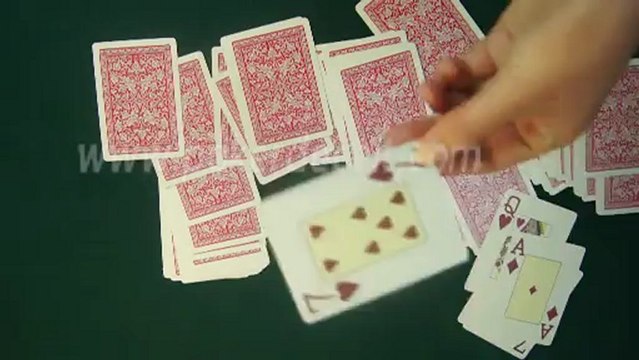 MARKED-PLAYING-CARDS-Fournier 2818-Red-pokerdeceit