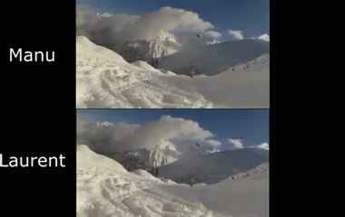 Comparatif réglage sous Sony Vegas