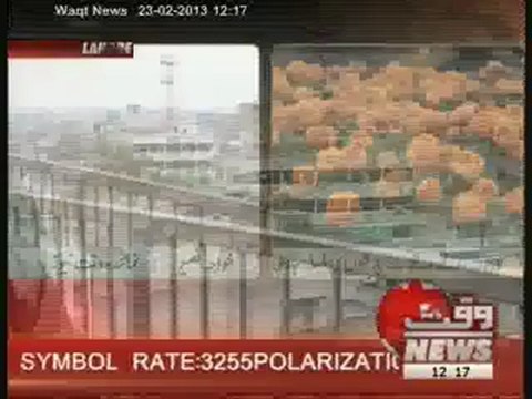 Lahore-Weather Turns in Cold After Rain 23 February 2013