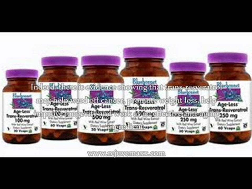 Trans-Resveratrol Reviews - Does Trans-Resveratrol Work?