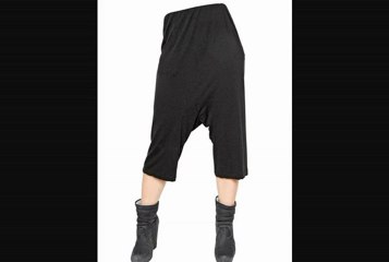 Rick Owens  Low Rise Cropped Heavy Jersey Trousers Uk Fashion Trends 2013 From Fashionjug.com