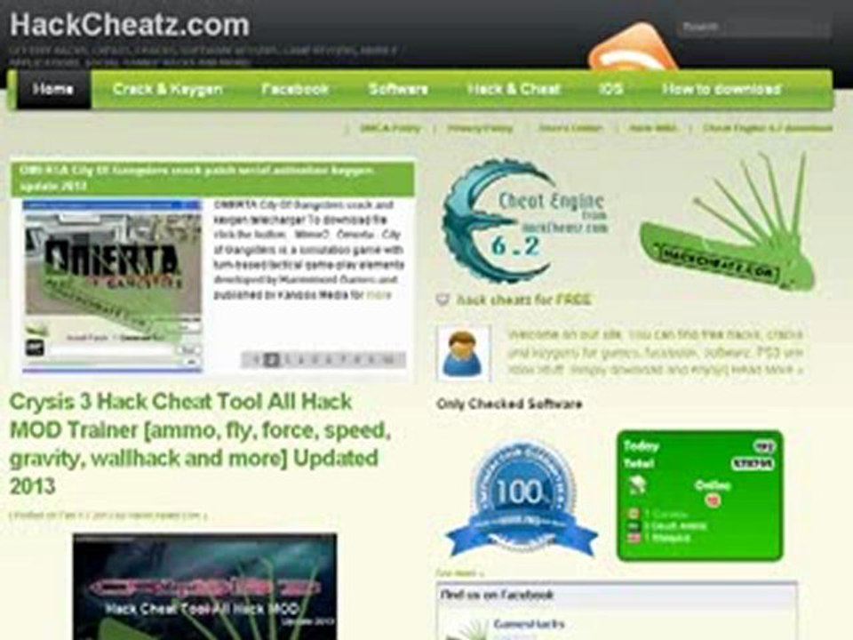 Crysis 3 Hack Cheat Tool All Hack MOD Trainer [ammo, fly, force, speed and more] Updated 2013