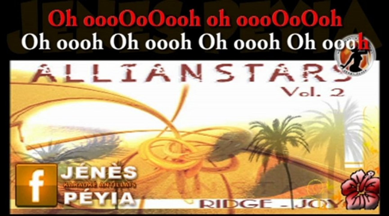 ALLIANSTARS - Cette nuit PAROLES (Karaoké Créole Playback)