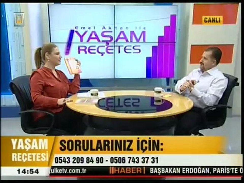 4.Bölüm Ülke Tv - Mustafa Kılınç Yaşam Reçetesi Programında