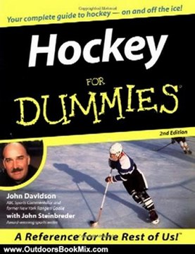 Outdoors Book Review: Hockey For Dummies by John Davidson, John Steinbreder