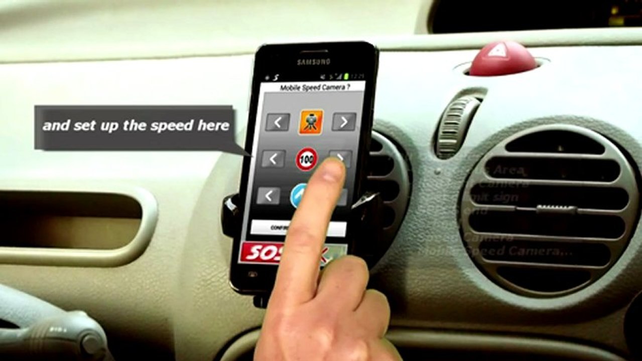 SpeedAlertor speed limiter android software video tutorial video