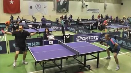 KONYA BAROSPOR MASA TENİSİ MAÇ GÖRÜNTÜLERİ 2