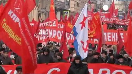 Rusya'da "Vatan Koruyucusu" kutlamalarında ordu...